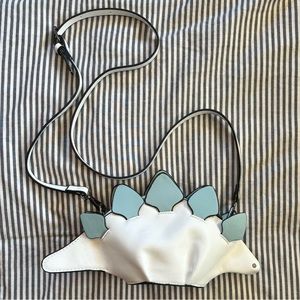 Stegosaurus Standing Crossbody Dinosaur Purse